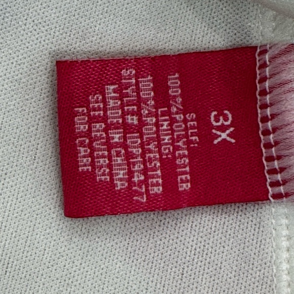 Flying Tomato Colorful Floral Tiered Midi Dress 3X Fully Lined Tie Straps - Picture 5 of 8